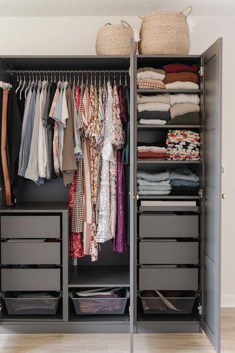 best organizing products for the home in 2024, IKEA PAX wardrobe closet system Ikea Pax Bedroom, Pax Bedroom, Wardrobe Interior Layout, Bedroom Wardrobe Design Ideas, Organic Living Room Decor, Wardrobe Layout, Closet Design Plans, Layout Bedroom, Wardrobe Design Ideas