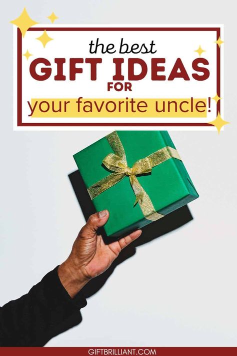 Stuck on what to get your favorite uncle? Our 'Best Gifts for Uncles' guide is here to rescue you! Whether he's the jokester, the tech-savvy guy, or the master of family BBQs, we've got you covered. Discover unique, thoughtful, and just plain cool gift ideas that will make him feel like the best uncle ever. From the latest tech gadgets to personalized keepsakes, our gift list has something for every type of uncle out there. You'll be the favorite niece or nephew with these awesome finds! Birthday Gift For Uncle From Niece, Gifts For Uncles From Niece, Birthday Gift Ideas For Uncle, Gift Ideas For Uncles Birthday, Gifts For Your Uncle, Gifts For Uncle From Niece, Gift Ideas For Uncle, Uncle Gift Ideas, Gifts For Uncles