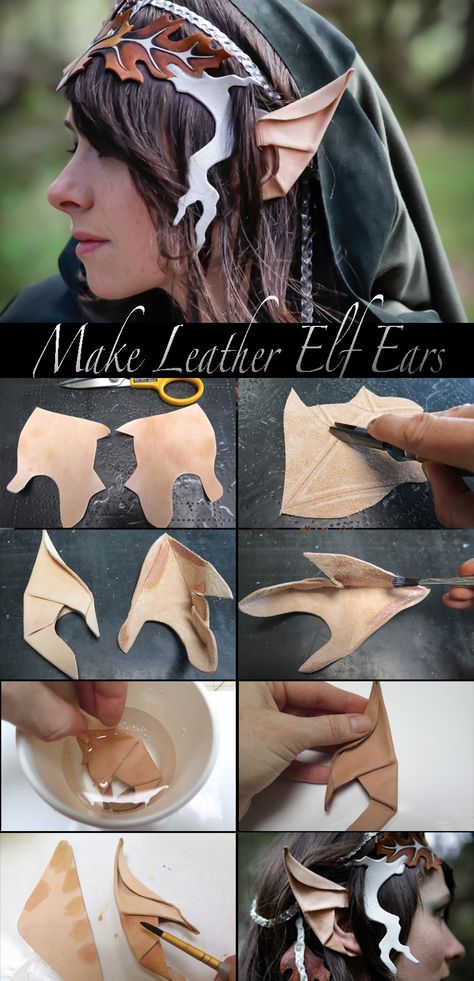 For those that don't have pointy ears naturally… Diy Kids Halloween Costumes, Kids Halloween Costumes, Deku Cosplay, Pointy Ears, Diy Halloween Costumes For Kids, Diy Kostüm, Costume Tutorial, Elf Costume, Elf Ears