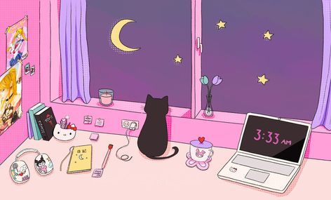 Kawaii Goth Laptop Wallpaper, Pastel Goth Pc Wallpaper, Pink Lofi Aesthetic Wallpaper Desktop, Lofi Aesthetic Anime Wallpaper Desktop, Sanrio Background Desktop, Lofi Aesthetic Wallpaper Pc, Kawaii Wallpaper Horizontal, Laptop Wallpaper Kawaii, Cute Anime Desktop Wallpaper