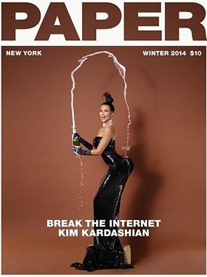 5 Famous Magazine Covers With Crazy Stories You Never Knew | Cracked.com Kim Kardashian Paper, Paper Magazine Cover, Jean Paul Goude, Angelica Rivera, Robert Kardashian Jr, Paper Magazine, Robert Kardashian, Bruce Jenner, New York Winter