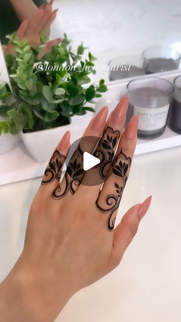 H E N N A  L I S H A on Instagram‎: "Finger henna design #henna #hennadesign #mehndi #حنة #نقش"‎ Finger Henna Design, Finger Henna Designs, Finger Henna, Design Henna, Henna Design, July 4, 5th Birthday, Henna, Birthday