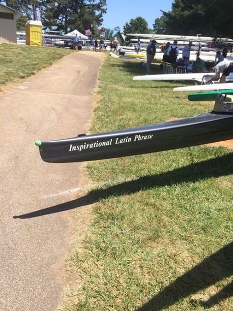 Rowing Funny, Cool Boat Names, Rowing Memes, Crew Quote, Rowing Quotes, Rowing Shell, Row The Boat, Rowing Crew, Rowing Workout