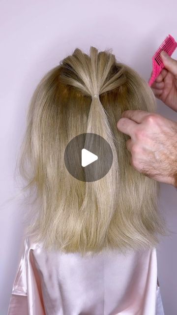 Joseph I'Anson on Instagram: "If you want to see how to get short mid-length hair up into a a stunning faux braid hair up then you need to watch this reel…..

 L’IMAGE Mannequin - “DENISE” from @equip_the_creative use code Joseph10 at the checkout to get 10% off your order. 

Styled using @colorwowhair 

#hairvideos #hairvideo #hairup #updo #hairupdo #hairupdos #hairtutorial #hairtutorials #updotutorial #bridalhair #weddinghair #bridestyles #bridehair #hairdo #weddinghair #hairreels #reel #réel #reelit #hairart #hairartist #artist #hairideas #hairgoals #updostyles #shorthairupdo #shorthairstyles #shortupdo 
@markleesonsalons @nextlevelhairstylists @hairbrained_official @limage_gmbh @hairtutorial4you @hairstyles_ideas__ @i.love.hairstyles @esteticamagazine @beyondtheponytail @ghdhairpro @gh Easy Updo Homecoming Hairstyles, Relaxed Up Do Hairstyles, Updo Hairstyles Mid Length, Lob Hair Updo, Sorry Hair Updo, Hair Wedding Guest Medium, Easy Hair Dos For Wedding Guest, Hairstyles For Short Hair Bun Simple, Fine Hair Hairstyles Wedding