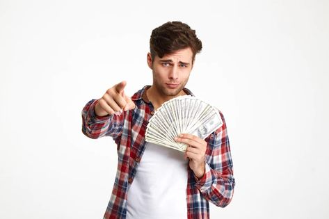 Holding Money Reference, Holding Money Pose, Man Holding Money, Holding Money, Holding Candle, Counting Money, 2 Man, Money Images, Reaction Images