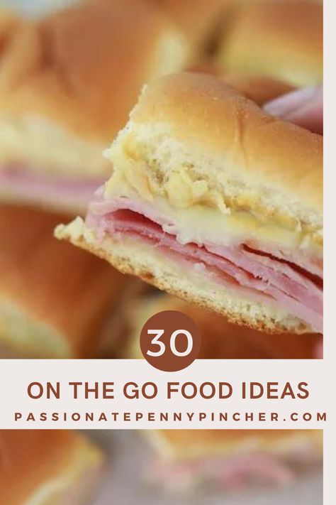 Need on the go food ideas for busy nights when the kids have sports practices or games? Here are 30 great meals that AREN'T just sandwiches! Family Dinners On The Go, Sack Dinner Ideas, Softball Tournament Meals, Dinner Sports Night, Ballpark Night Dinners, Easy Dinner On The Go, On The Go Dinners Families, Meals For Travel Sports, Team Meals Before Games To Go