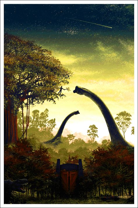 Brachiosaurus Brachiosaurus Wallpaper, Brachiosaurus Art, Jurassic Movies, Jurassic Park Poster, Dinosaur Poster, Jurassic Park Series, Jurassic Park Film, Jurassic Park 1993, Dinosaur Posters