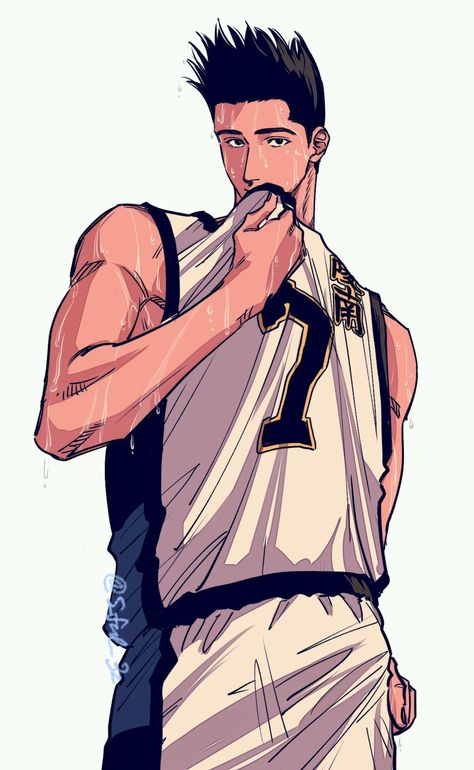 Sendoh Akira Wallpaper, Sendo Slam Dunk, Sendoh Slam Dunk, Athletes Reference, Akira Sendoh, Sendoh Akira, Slam Dunk Manga, Slam Dunk Anime, Vagabond Manga