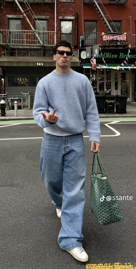 #fashion, #style, #outfitinspiration, #beauty Baggy Jeans Outfit, Masc Outfits, Streetwear Fall, Classy Outfits Men, Fits Inspo, Fall Outfits Men, Street Style Outfits Men, Street Fashion Men Streetwear, Guys Clothing Styles