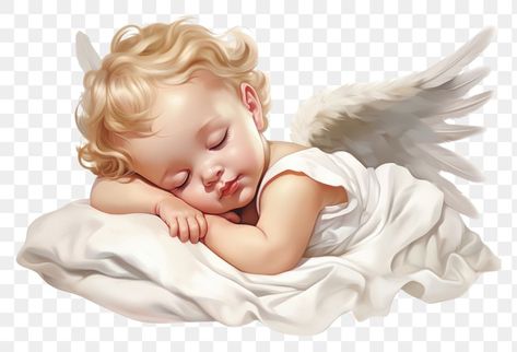 Angeles, Realistic Reference, Sleep Cartoon, Angel Baby Art, Angel Wings Png, Cherub Baby, Sleeping Angel, Wings Png, Adult Birthday Cakes