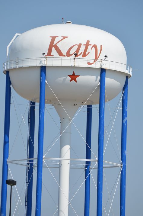 Katy! Texas Travel Guide, Habakkuk 2, Water Towers, Katy Texas, Cheap Things To Do, Loving Texas, Weekend Activities, Katy Tx, Texas Travel