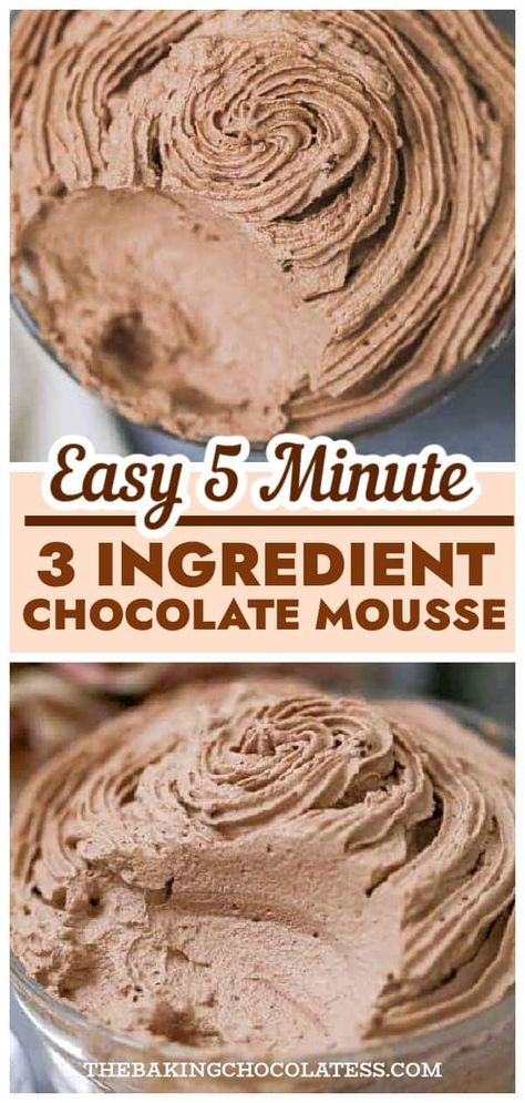 Keto Fluffy Chocolate Mousse - 3 Ingredients Low Cal Mousse, Weight Watchers Chocolate Mousse, Low Calorie Mousse, Low Calorie Chocolate Mousse, Keto Pudding Mousse, 3 Ingredient Mousse, Cottage Cheese Chocolate Mousse, Sugar Free Mousse, Sugar Free Chocolate Mousse