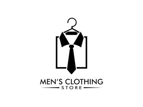 Clothing Shop Logo Design, Mens Fashion Logo Design, Dress Shop Logo, Fashion Shop Logo, Clothing Logo Inspiration, Logo For Clothing Brand, Clothing Store Logo, Male Logo, Clothing Line Logos