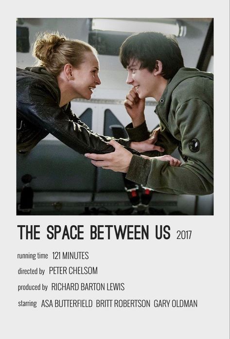 The Space Between Us Poster, The Space Between Us, The In Between, Space Between Us Movie, Comfort Movies, Romcom Movies, Movie Hacks, Movies To Watch Teenagers, This Is Us Movie