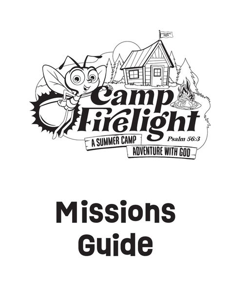 Camp Firelight Missions Guide.pdf.pdf | Powered by Box Camp Firelight Vbs Theme, Camp Firelight Vbs, Camp Out Vbs, Vbs Shirt, Camp Vbs, Ruth And Naomi, Camping Journal, Camp Theme, Camping Snacks