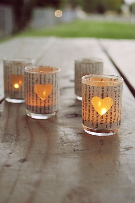 Diy Tea Light Candle Holders, Organize Home, Lace Candles, Beaded Candle, Paper Candle, Personalized Wedding Decor, Candle Shades, Creative Candles, Music Crafts