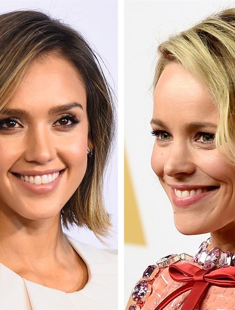 Short hairstyles inspired by celebrity 'dos Celebrities Short Hairstyles, Famous Women With Short Hair, Celebrity Short Hair 2023, Short Hair Celebrities, Brunette Pixie Haircut, Celebs With Short Hair, Celebrities With Short Hair, Celebrity Short Hairstyles, Celebrity Short Haircuts