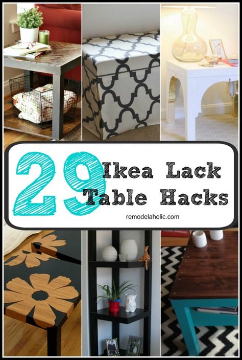 The Lack series from IKEA is beautifully simple, like a blank canvas, ready to be turned into a work of art! Be inspired by these 29 IKEA Lack table hacks. Studio Mcgee Living Room Coffee Tables, Lack Hack, Ikea Lack Side Table, Thanksgiving Side Dishes Healthy, Lack Coffee Table, Ikea Side Table, Lack Table, Ikea Lack Table, Zimmer Diy