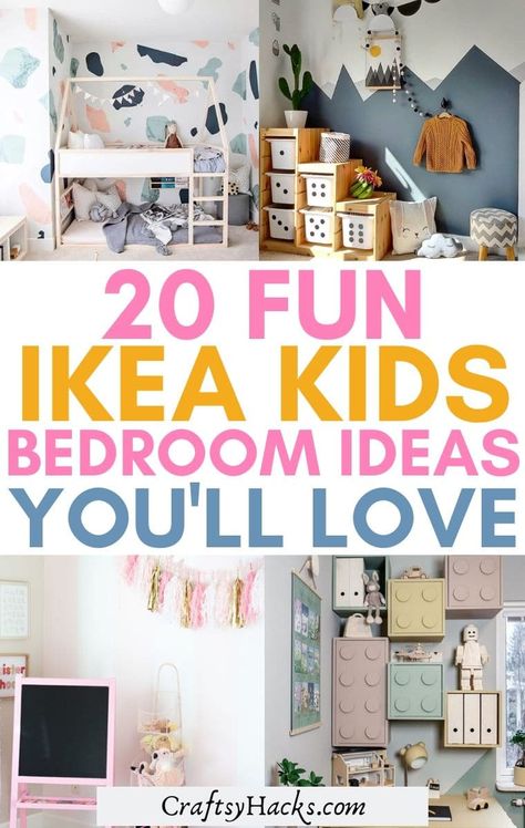 Ikea Kids Room Boy, Ikea Kids Room Ideas, Camera Ikea, Ikea Toddler Room, Ikea Girls Room, Ikea Childrens Bedroom, Ikea Girls Bedroom, Small Toddler Rooms, Ikea Kids Bedroom