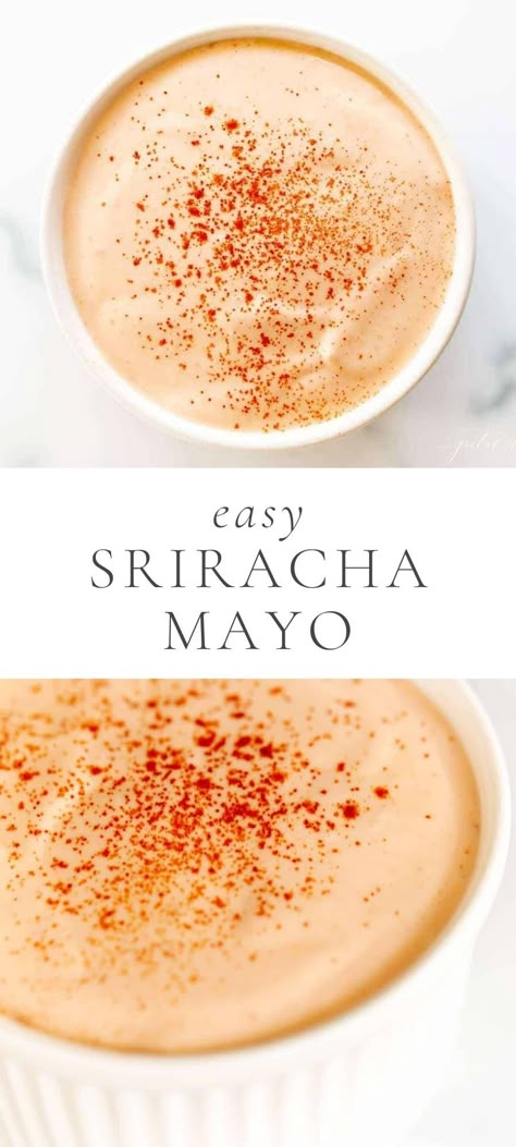 Sriracha Mayo Recipe, Tacos Crockpot, Sriracha Mayo Sauce, Siracha Sauce, Sushi Fish, Baked Artichoke, Mayo Recipe, Gourmet Grilled Cheese, Sauce For Salmon