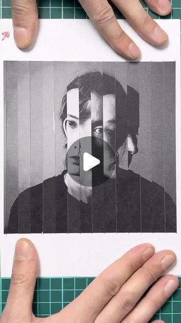 designboom magazine on Instagram: "photographic strip collage meets stop motion animation with this hypnotic composite portrait by @cont8nt + @guseva._ 📽️

via @maxfromtax, @squareone.gallery 

#designboom
#photography #stopmotion #stopmotionanimation" Brooklyn Film, Stop Motion Photography, Surrealist Collage, Animation Stop Motion, Motion Photography, Looking For A Job, Illusion Art, Motion Graphics Animation, March 20