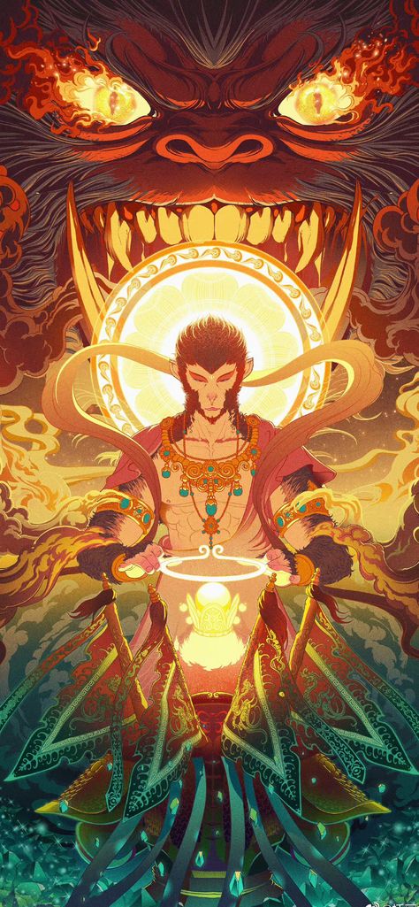 Son Wukong Art, Sun Wukong Character Design, Wukong Character Design, Sun Wukong Black Myth, Wu Kong Monkey King Art, Black Myth Wukong Art, Black Myth Wukong Wallpaper 4k, Black Myth Wukong Wallpaper, Monkey King Wallpaper