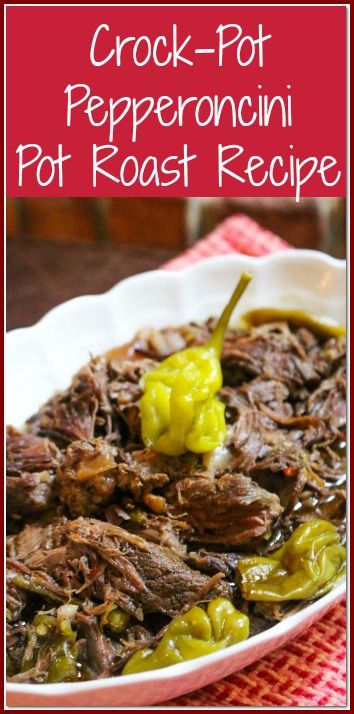 4 Ingredients for the Spicy Crock-Pot Pepperoncini Pot Roast Recipe Mississippi Pot Roast Crockpot, Pot Roast Crockpot, Roast Crockpot, Slow Cooker Mississippi Pot Roast, Mississippi Roast Recipe, Pot Roast Crock Pot Recipes, Mississippi Roast, Pot Roast Recipe, Mississippi Pot Roast