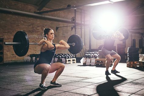 Fit people training lift barbells in gym by FlamingoImages. Sporty man and woman training with heavy barbells. Horizontal indoors shot #Affiliate #barbells, #gym, #FlamingoImages, #lift How To Do Deadlifts, Weight Lifting Benefits, 4 Week Workout Plan, 4 Week Workout, Shape Fitness, Lifting Workouts, Weekly Workout Plans, Weight Lifting Workouts, Workout Plan For Beginners