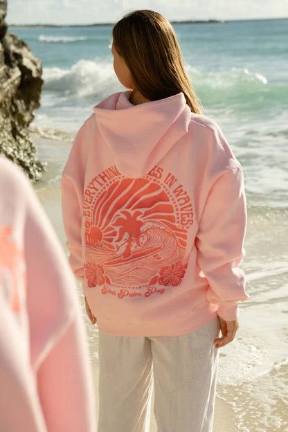 Aloha Summer, Tree Graphic, Estilo Chic, Sweater Collection, Brand Experience, Summer Staples, Pink Hoodie, Hermione, Outfit Casual