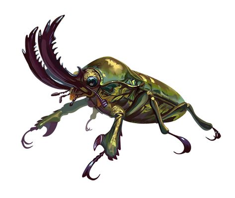 Giant Stag Beetle - Pathfinder 2E PFRPG DND D&D 3.5 5E 5th ed d20 fantasy Giant Beetle Fantasy Art, Beetle Monster Art, Fantasy Beetle Art, Giant Insects Fantasy Art, Giant Bug Art, Stag Beetle Art, Beetle Fantasy Art, Insect Fantasy Art, Fantasy Beetle