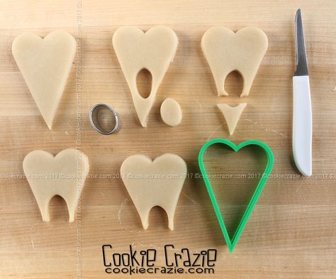 Dental Cake, Dentist Cake, Tooth Cake, Sensitive Teeth Remedy, Decorated Cookies Tutorial, Cookie Tutorials, Creative Cookies, First Tooth, Dental Hygienist