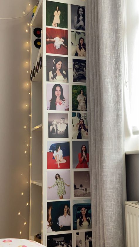 Lana Del Ray Room Decor, Downtown Bedroom Decor, Lana Del Rey Room Ideas, Fan Girl Aesthetic Room, Lana Del Rey Decor, Room Ideas Lana Del Rey, Lana Del Ray Room, Lana Del Rey Inspired Room Decor, Lana Del Rey Aesthetic Room Decor