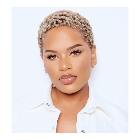 Alissa Ashley, Celeb Hair, Natural Hair Twa, Short Natural Haircuts, Black Ponytail, Short White Hair, Twa Hairstyles, Chic Short Hair, Natural Hair Short Cuts