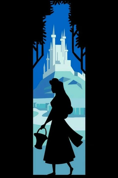 Deco Disney, Sleeping Beauty Maleficent, Disney Canvas Art, Disney Silhouettes, Disney Canvas, Disney Paintings, Disney Princess Artwork, Images Disney, Disney Wallpapers