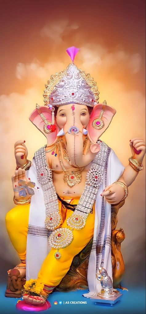 Ganesha Wallpaper, Ganpati Photo Hd, 4k Wallpaper Android, Photos Of Ganesha, Ganesh Ji Images, Ganpati Bappa Wallpapers, Ganpati Bappa Photo, Hanuman Hd Wallpaper, Shri Ganesh Images