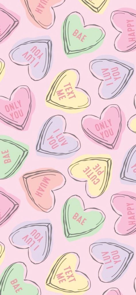 Valentine's Day, Wallpapers, Pastel, Day Wallpaper, Valentines Wallpaper, Wallpaper Iphone, Valentines Day, Love You, Valentines