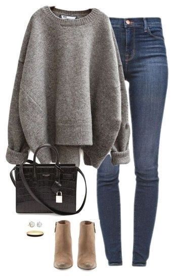 #ShopStyle #MyShopStyle #LooksChallenge #Winter #Flatlay #Party #Lifestyle #TrendToWatch #Travel #Vacation #winterstyle Cute Ankle Boots, Pullover Mode, Pullover Outfit, Mode Casual, Thick Sweaters, Ținută Casual, Modieuze Outfits, 가을 패션, Casual Winter Outfits