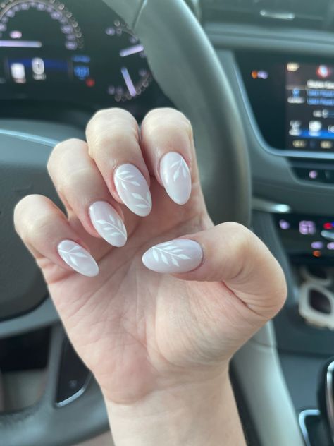 Wedding nails. Fall nails. Fall nail ideas. Unique wedding nails. Fall nail inspo. Bride Nails Fall, Wedding Nails For Bride Matte, Wedding Nails For Bride Rustic, Nails For Bridal Shower Brides, Wedding Day Nails Almond, Hen Party Nails Brides, Wedding Shower Nails, Bachelorette Party Nails The Bride, Fall Bridal Shower Outfit For Bride