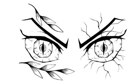 Nezuko Eyes, Slayer Tattoo, Manga Tattoo, Japan Tattoo Design, Silhouette Tattoos, Vine Tattoos, Cute Tiny Tattoos, Cute Small Tattoos, Tattoo Stencil Outline