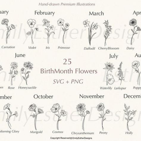 Birth Flower Svg, Floral Ornaments, Gladioli, Birth Flower Tattoos, True Tattoo, Flower Mug, Birth Month Flower, Flower Names, Month Flowers