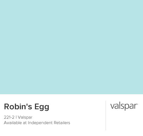 Robin Egg Blue Paint Color, Paint Color Front Door, Egg Blue Paint, Robins Egg Blue Paint, Laundry Reno, Valspar Paint Colors, Blue Paint Color, Interior Solutions, Suite Bedroom