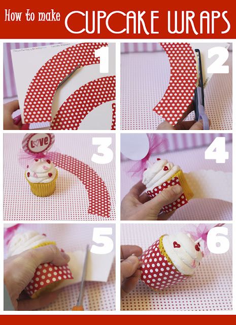 this webpage has a cupcake wrapper template-- use with any scrapbook paper! Cupcake Wrappers Template, Cupcake Wraps, Wrap Tutorial, Diy Cupcakes, How To Make Cupcakes, Diy Wrap, Cupcake Wrappers, Cake Tutorial, Cake Decorating Tips