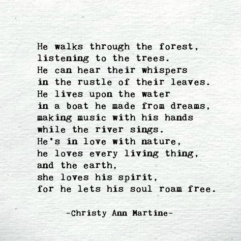 The Wanderer by Christy Ann Martine - nature lover poems - quotes - bohemian spirit - vegan - poetry #naturelover #naturequotes Future Captions, Blissful Quotes, Michael Leunig, Nature Lover Quotes, Christy Ann Martine, Nature Poems, Nature Quotes Beautiful, Memorial Tree, Nature Poetry