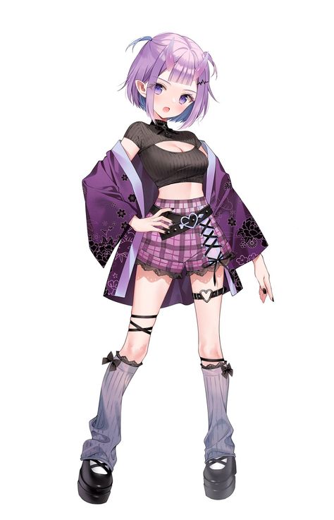 Vtuber Casual Outfit, Pile Of Clothes Drawing, Manwha Fashion, Journal Covers Diy, Anime Jacket, Anime Goth, Fantasy Drawings, Kawaii Room, Anime Character Drawing