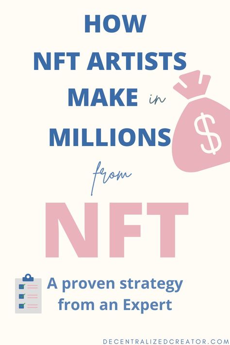 NFT artists are making in millions How To Make Nft Art, Nft Art Ideas, Nft Ideas, Hot Nerd, Shopify Seo, Money Income, Artist Cv, Money Notes, Crypto Art