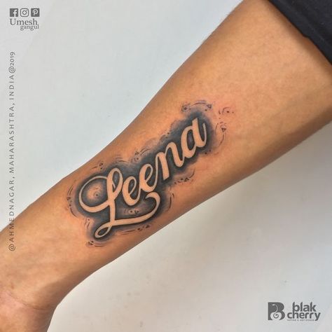 Leena name tattoo Fonts for tattoos #fontsfortattoos tattoo #tattoo tattoos #tattoos fonts #fonts font #font 6.1 Colored Name Tattoo Design, Graffiti Name Tattoo, Unique Name Tattoos, A Name Tattoo, Tattoo Nombres, Toy Tattoo, Faith Tattoo Designs, Tattoo Names, Tattoo Calligraphy