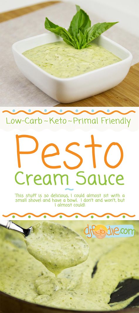 Pesto Cream Sauce Recipe, Healthy Creamy Pesto Sauce, Pesto Sauce For Chicken, Healthy Cream Sauce, Creamy Pesto Sauce Recipe, Pesto Dipping Sauce, Pesto Cream Sauce, Cream Sauce For Chicken, Pesto Recipes