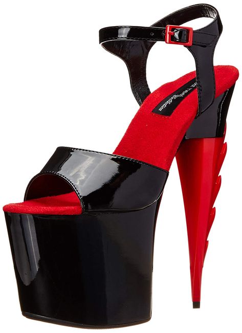 The Highest Heel Women's Inferno-21 Platform Sandal -- Nice of your presence to have dropped by to visit the image. (This is our affiliate link) #womensheeledsandals New Style Dress, Painted Shoes Diy, New Fashion Clothes, High Platform Shoes, Black Platform Sandals, Dress For Party, Mules Sandals, Latest Fashion Trends For Women, Shoes Diy