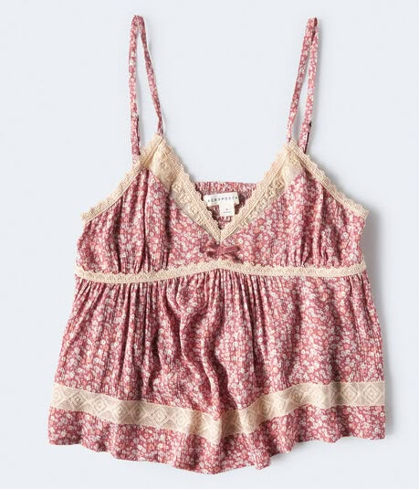 Women's Tops: Cute Tops for Teenage Girls | Aeropostale Babydoll Cami, Mode Crochet, Teenage Girls, Dream Clothes, Spring Summer Outfits, Cute Tops, Women's Tops, Aeropostale, Teen Fashion