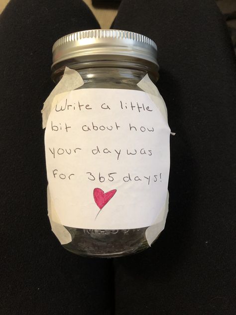 365 Days Jar Ideas Notes, 365 Note Jar Ideas What To Write For Yourself, 365 Day Jar Ideas, 365 Note Jar Ideas What To Write, 365 Note Jar, Fill The Jar, Jar Of Notes, Swag Ideas, Journal Inspiration Writing